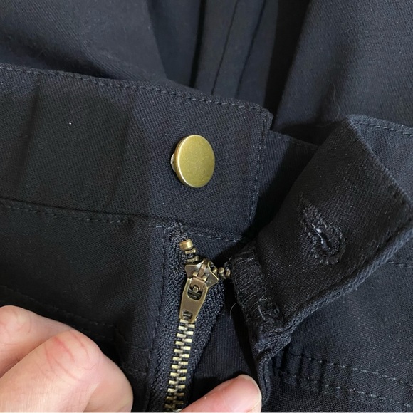 AB Skinny Black Wash Ultra Stretch High Rise Skinny Jeans Sz C - Picture 4 of 8